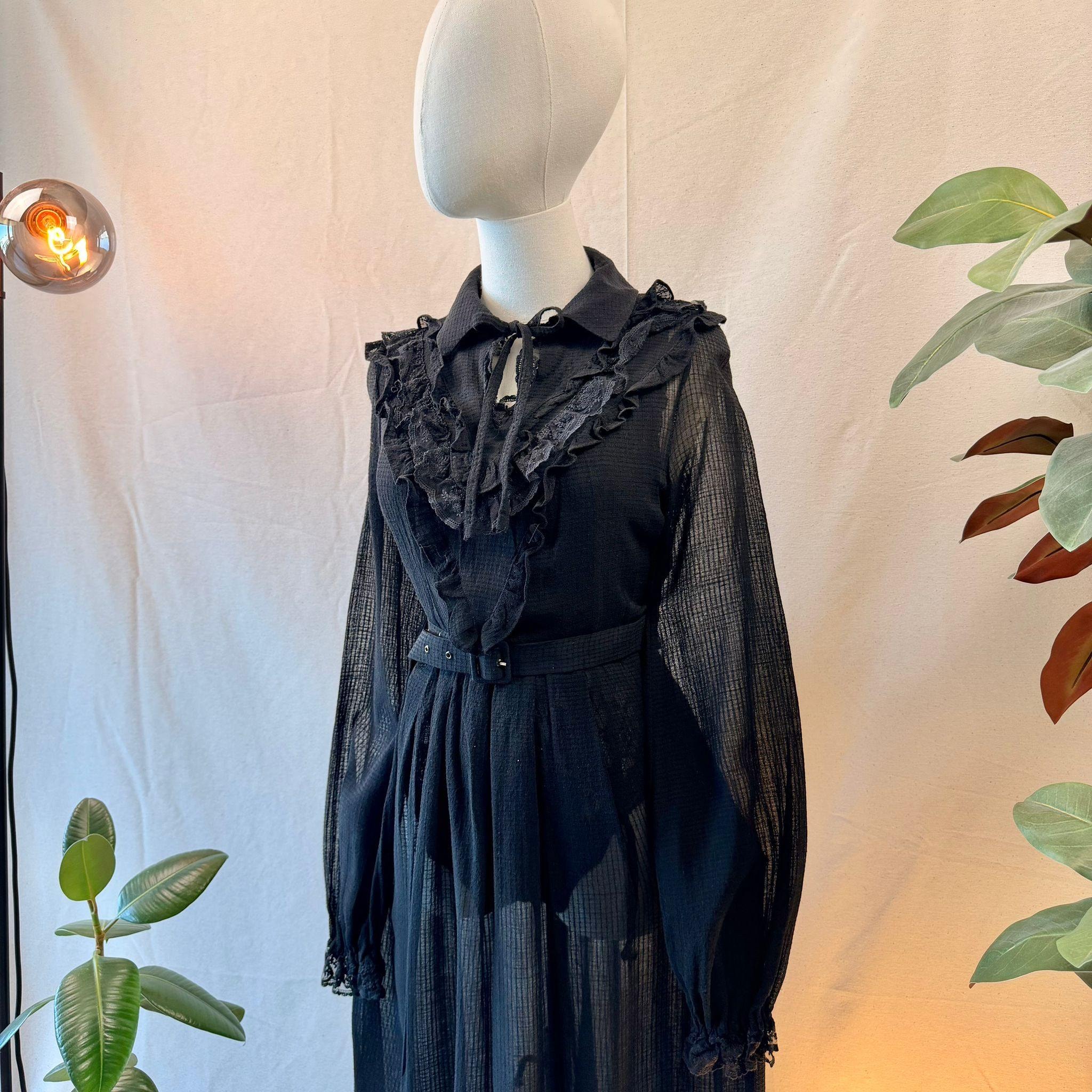 Black Gothic Lolita Dress — 2