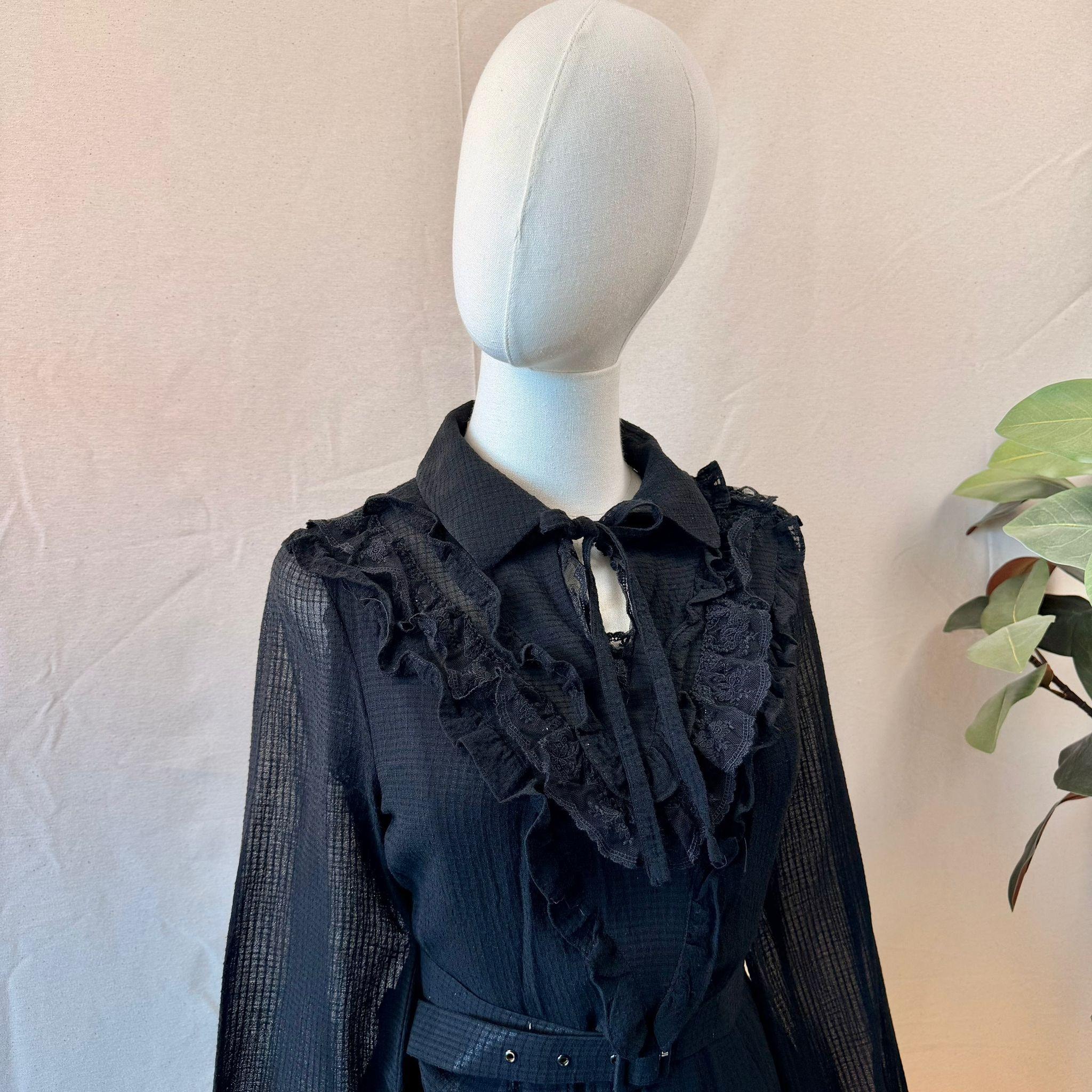 Black Gothic Lolita Dress — 3