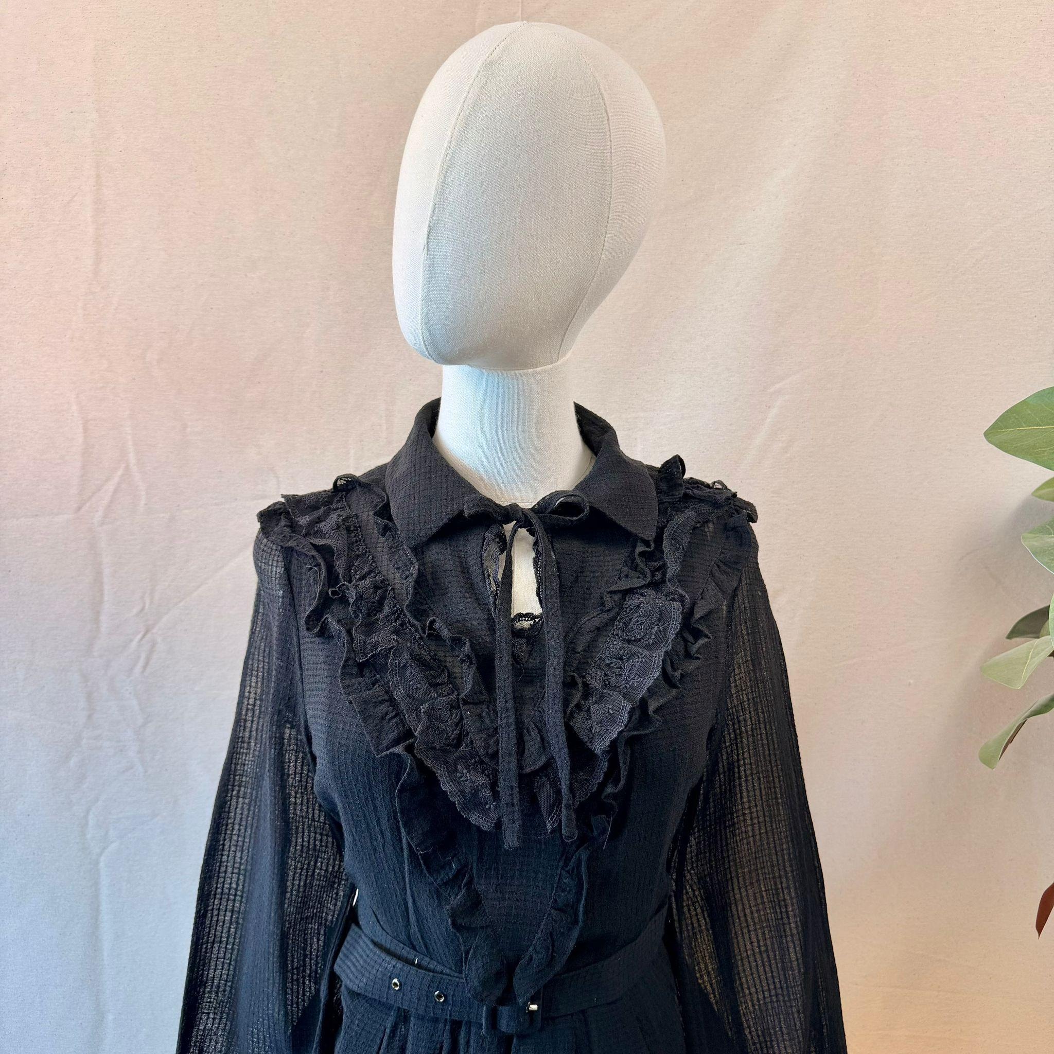 Black Gothic Lolita Dress — 4