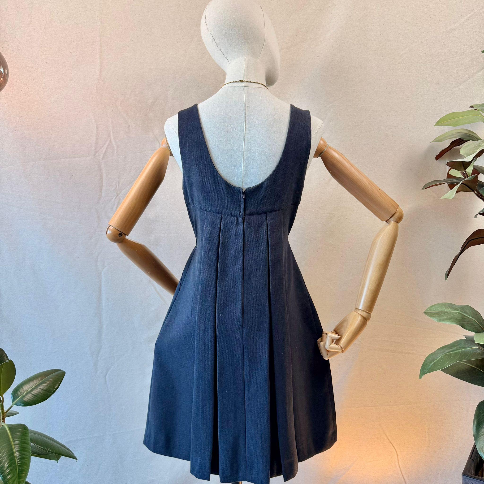 Classic Navy Blue Dress — 5