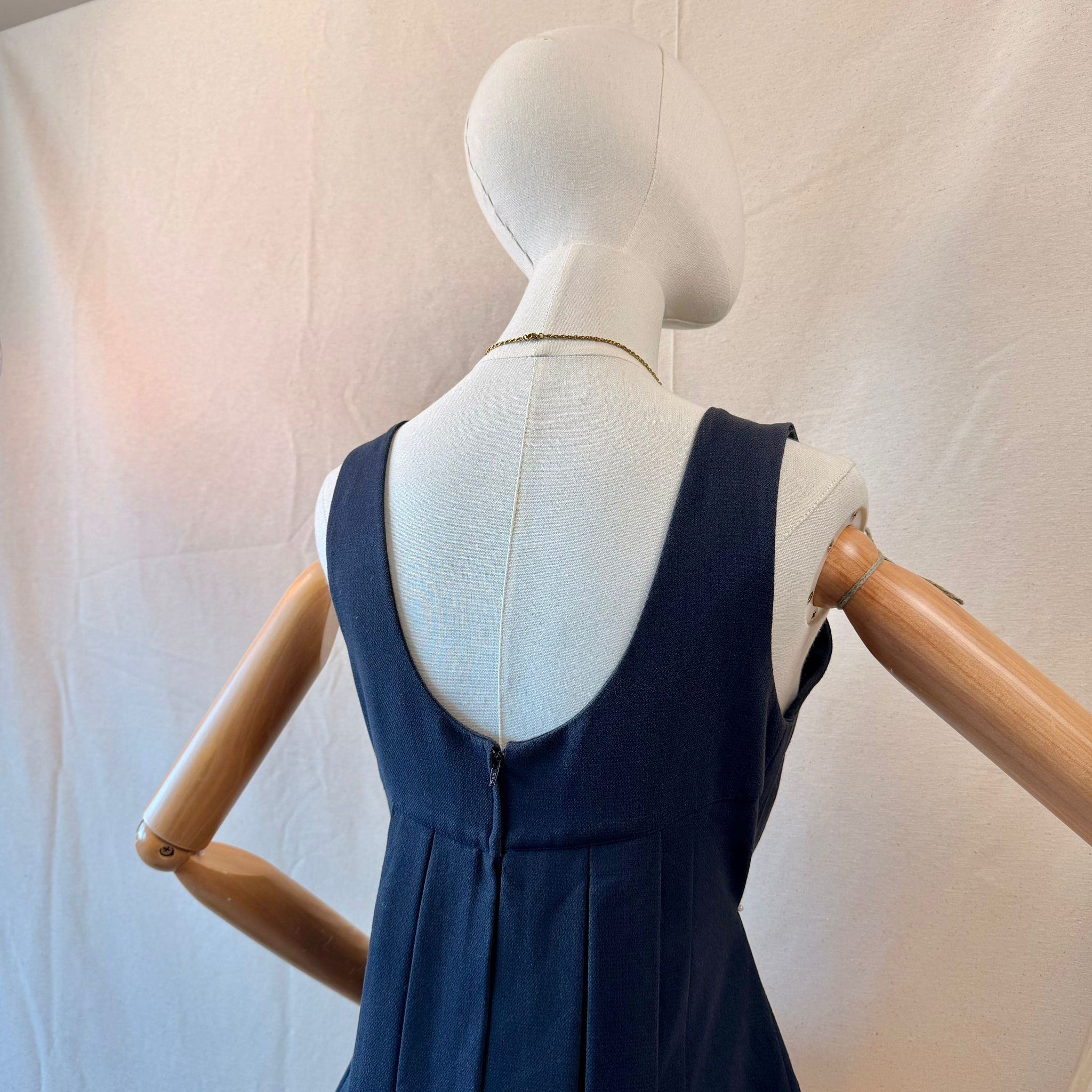 Classic Navy Blue Dress — 6