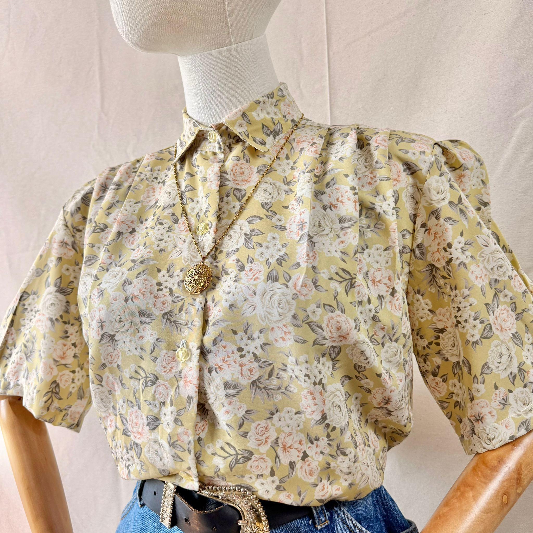 Floral Short Sleeve Shirt — 5