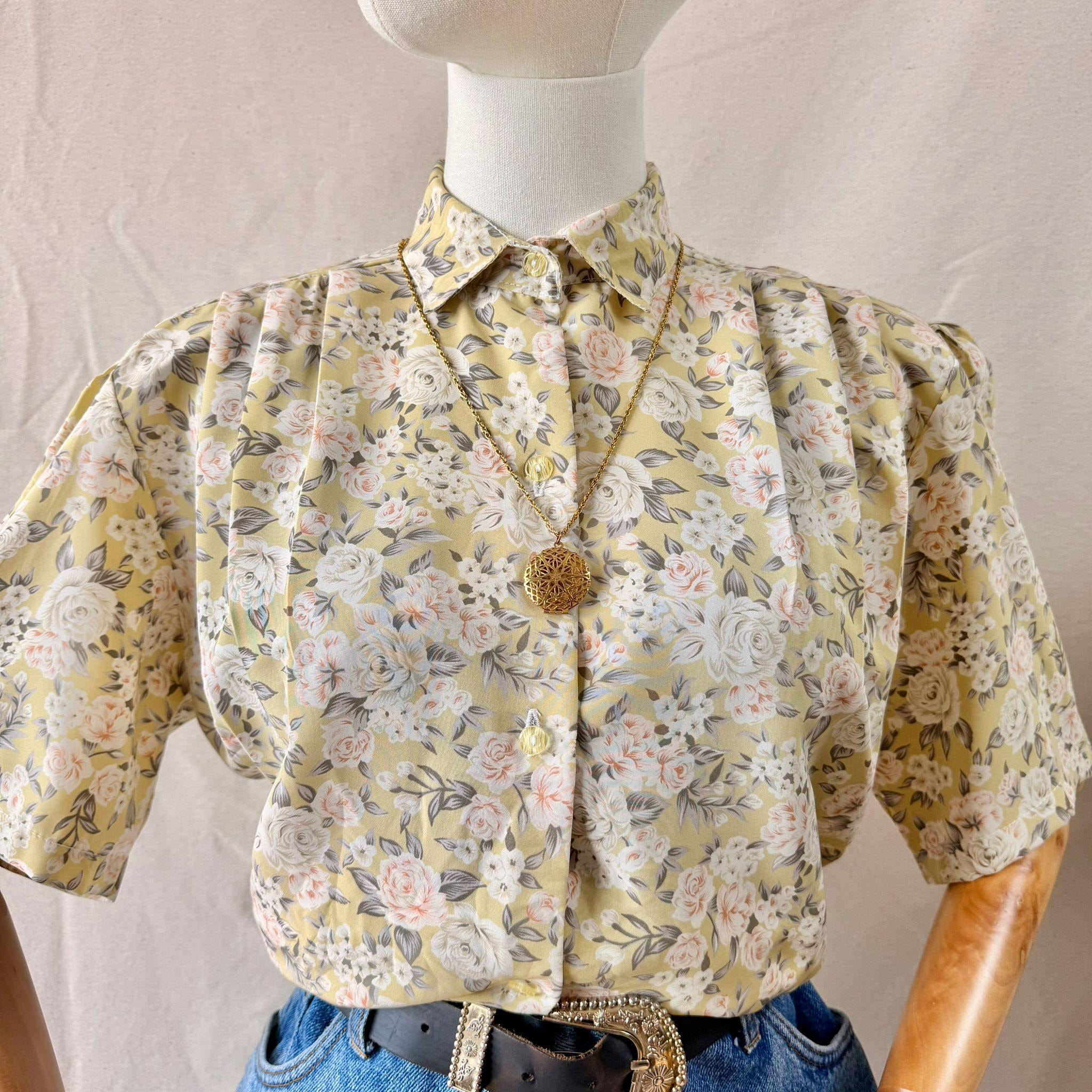 Floral Short Sleeve Shirt