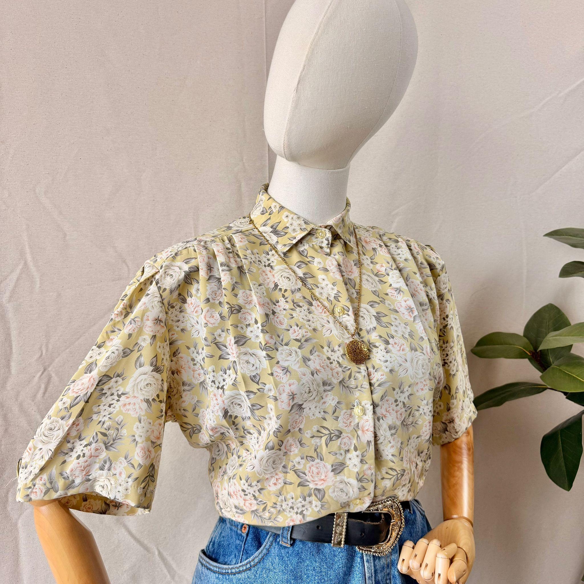 Floral Short Sleeve Shirt — 4