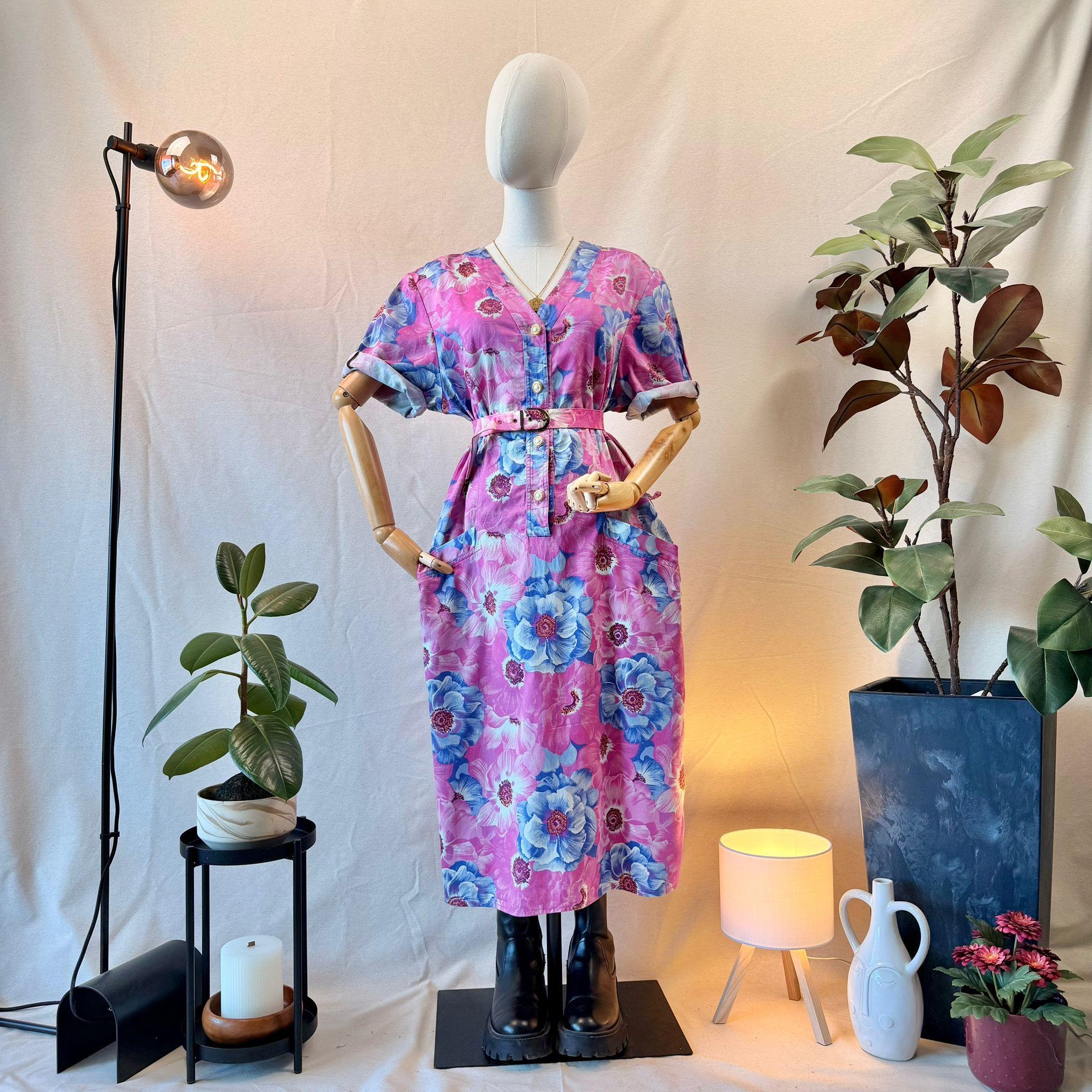 Vintage Floral Dress
