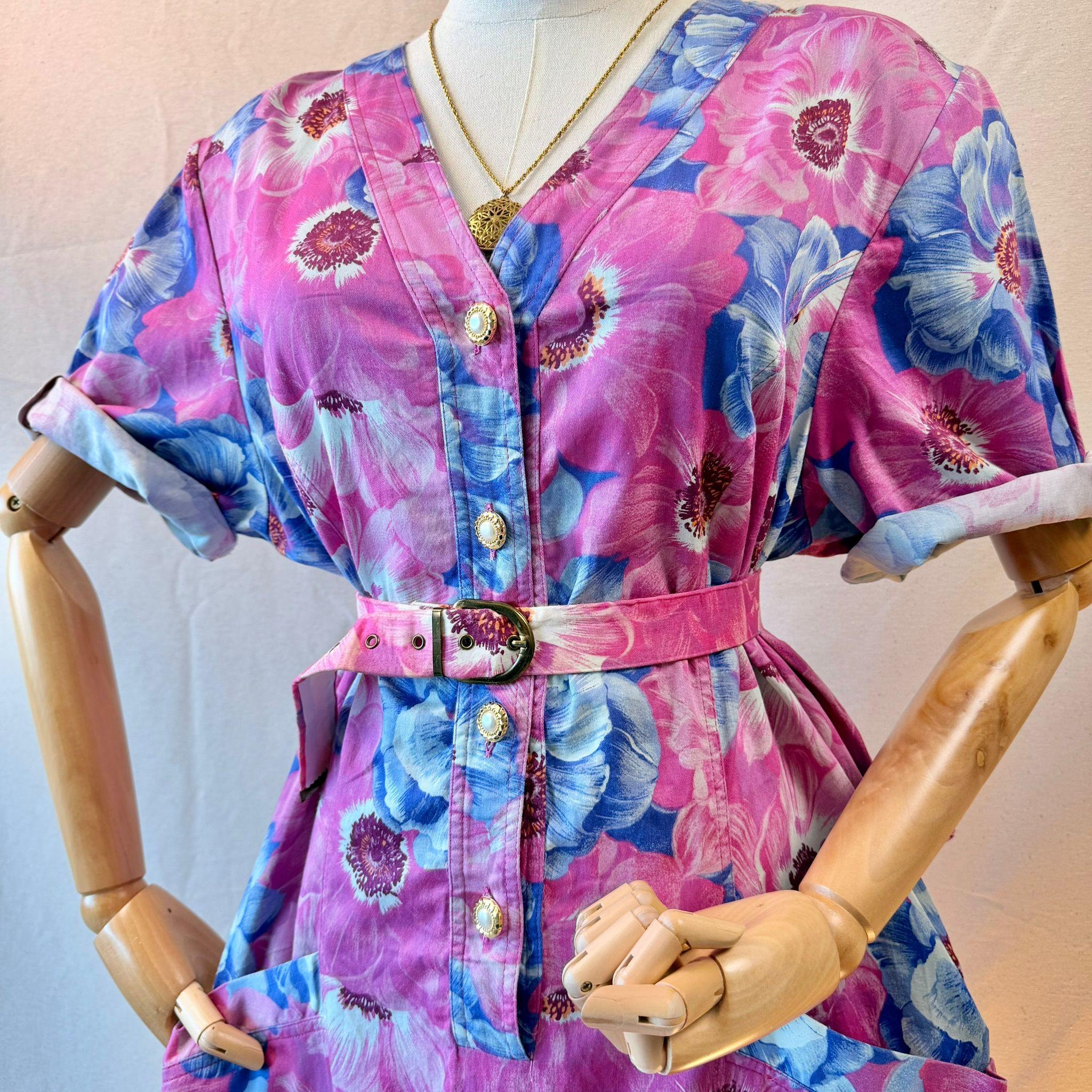 Vintage Floral Dress — 3