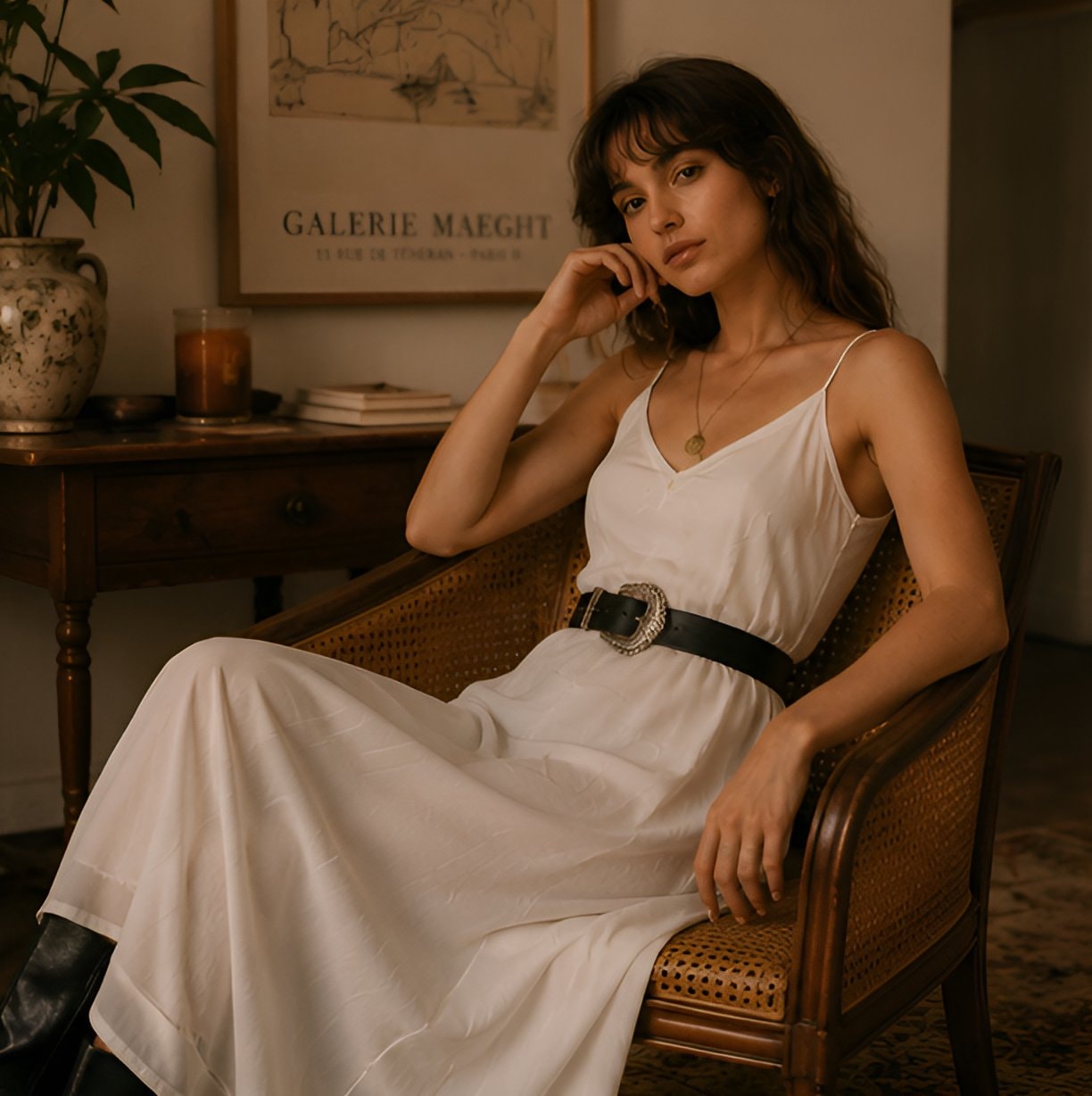 Sheer Long Dress — 11