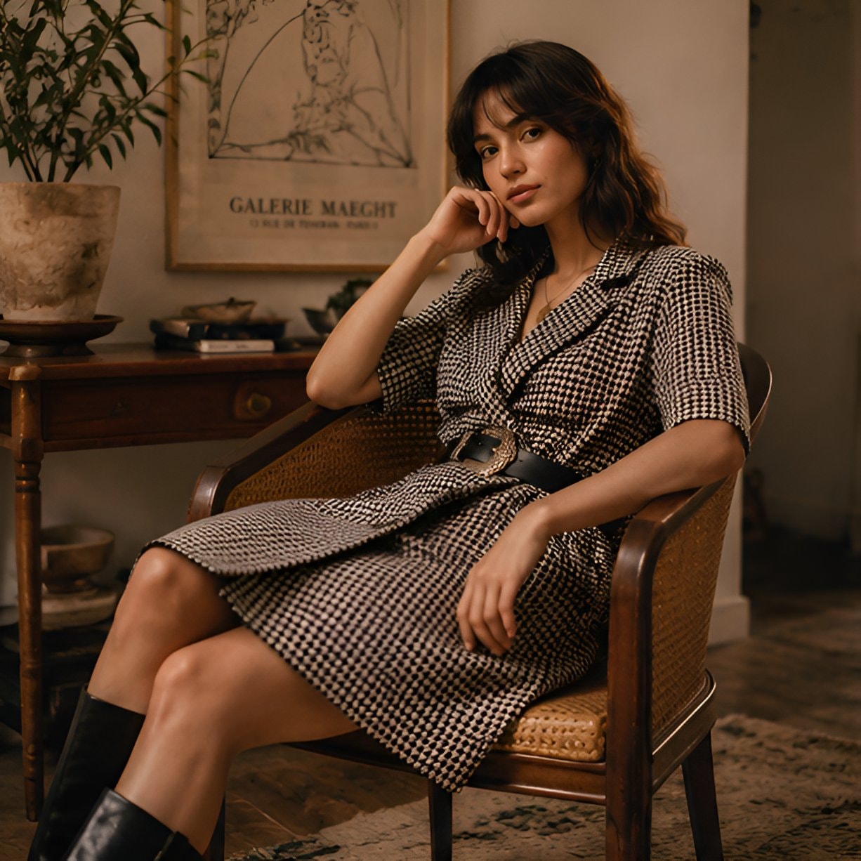 Vintage Blazer Dress — 10