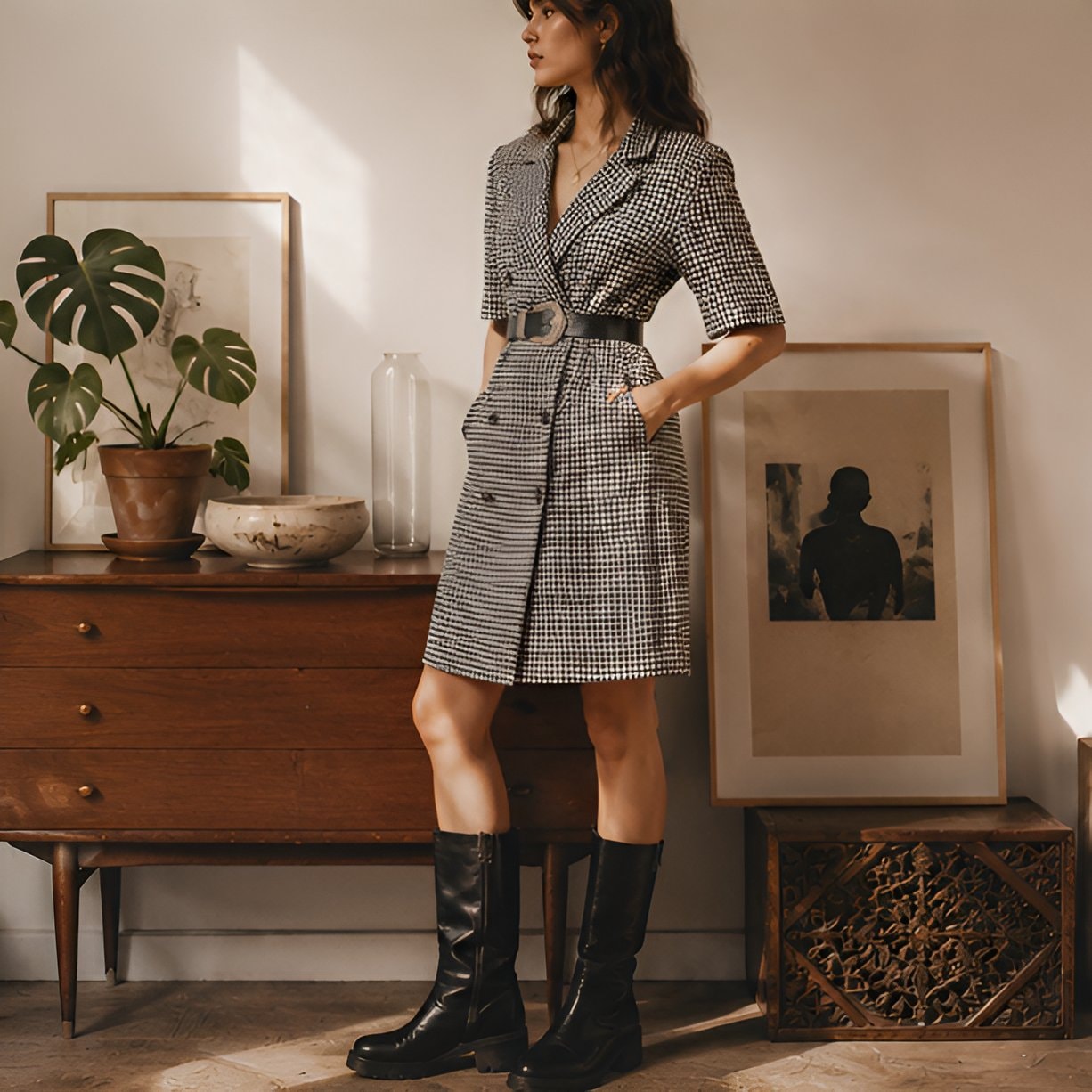 Vintage Blazer Dress — 11