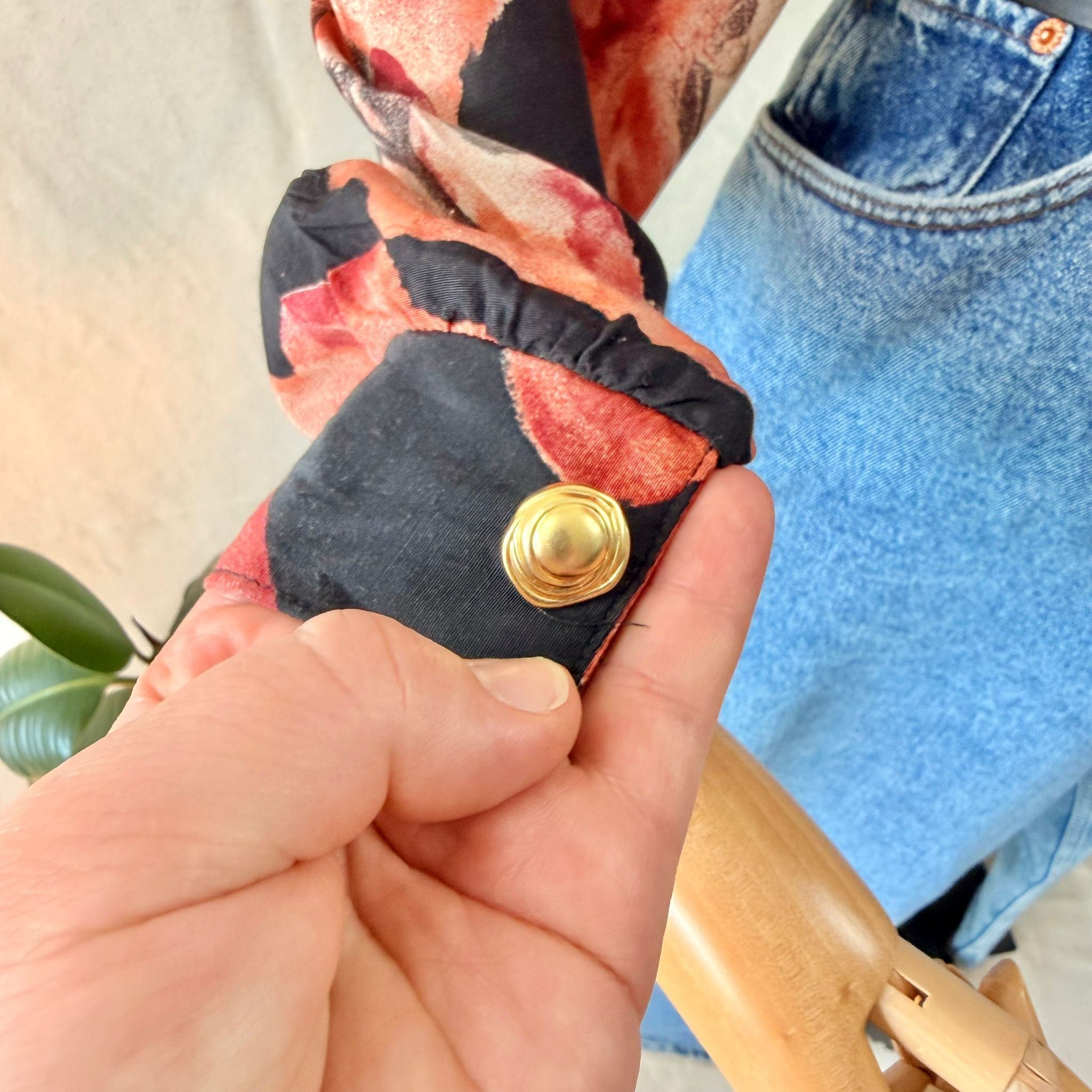 Vintage Oversized Floral Shirt — 4