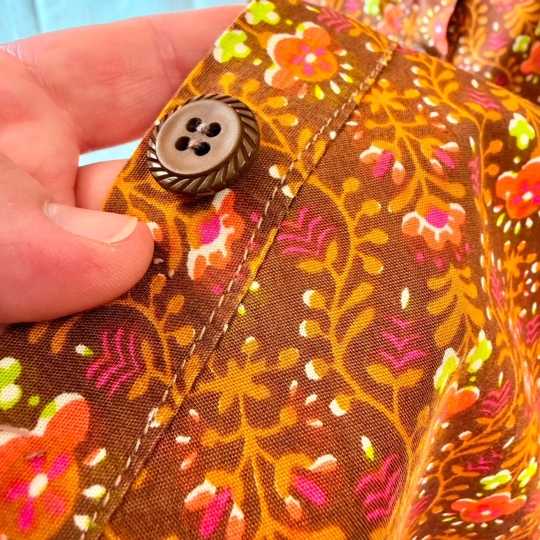 70s Printed Midi Skirt — 4