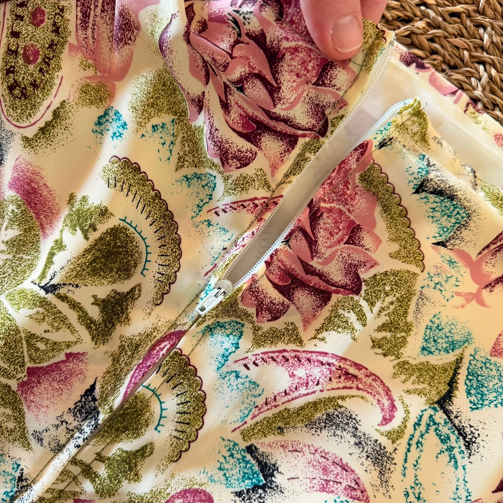 60s Floral Short Dress — 8