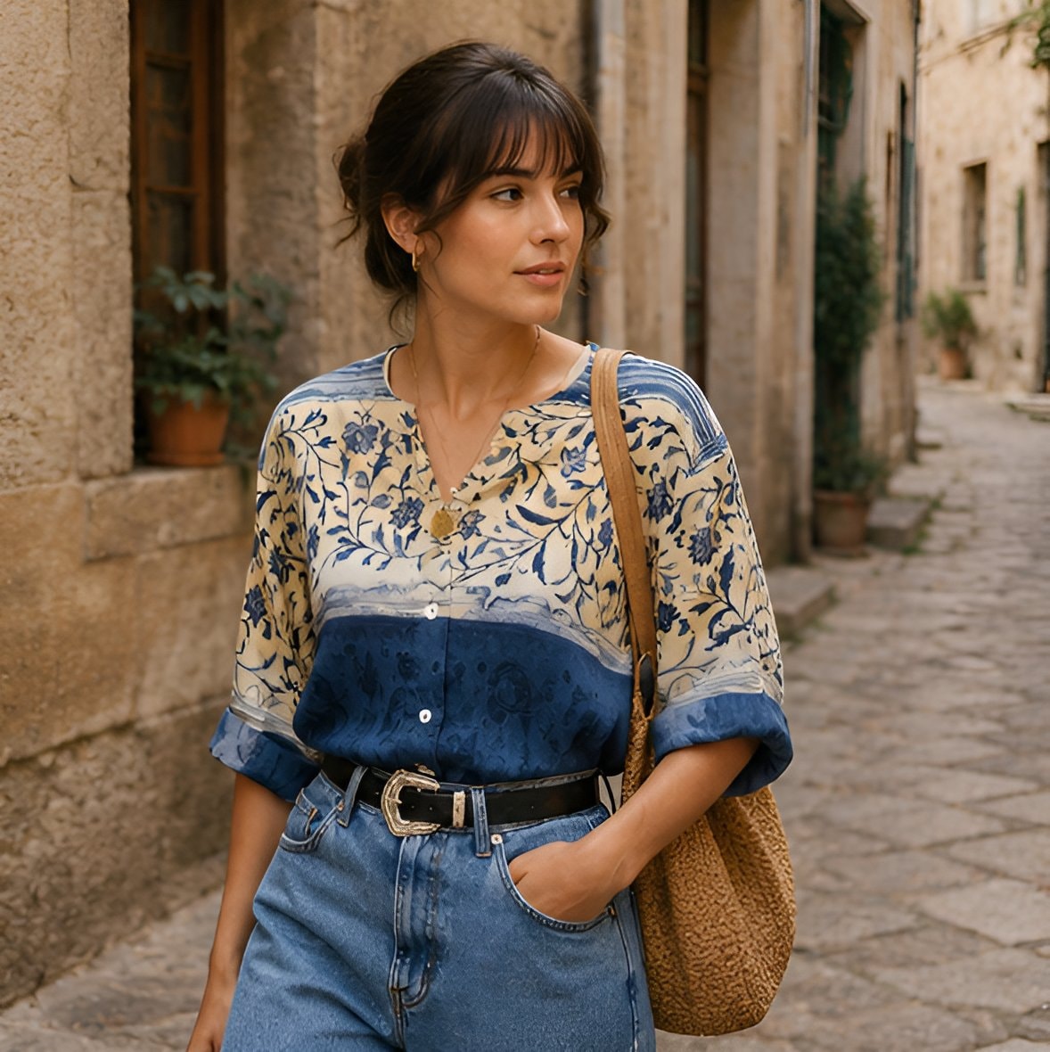 Vintage Oversized Printed Shirt — 7