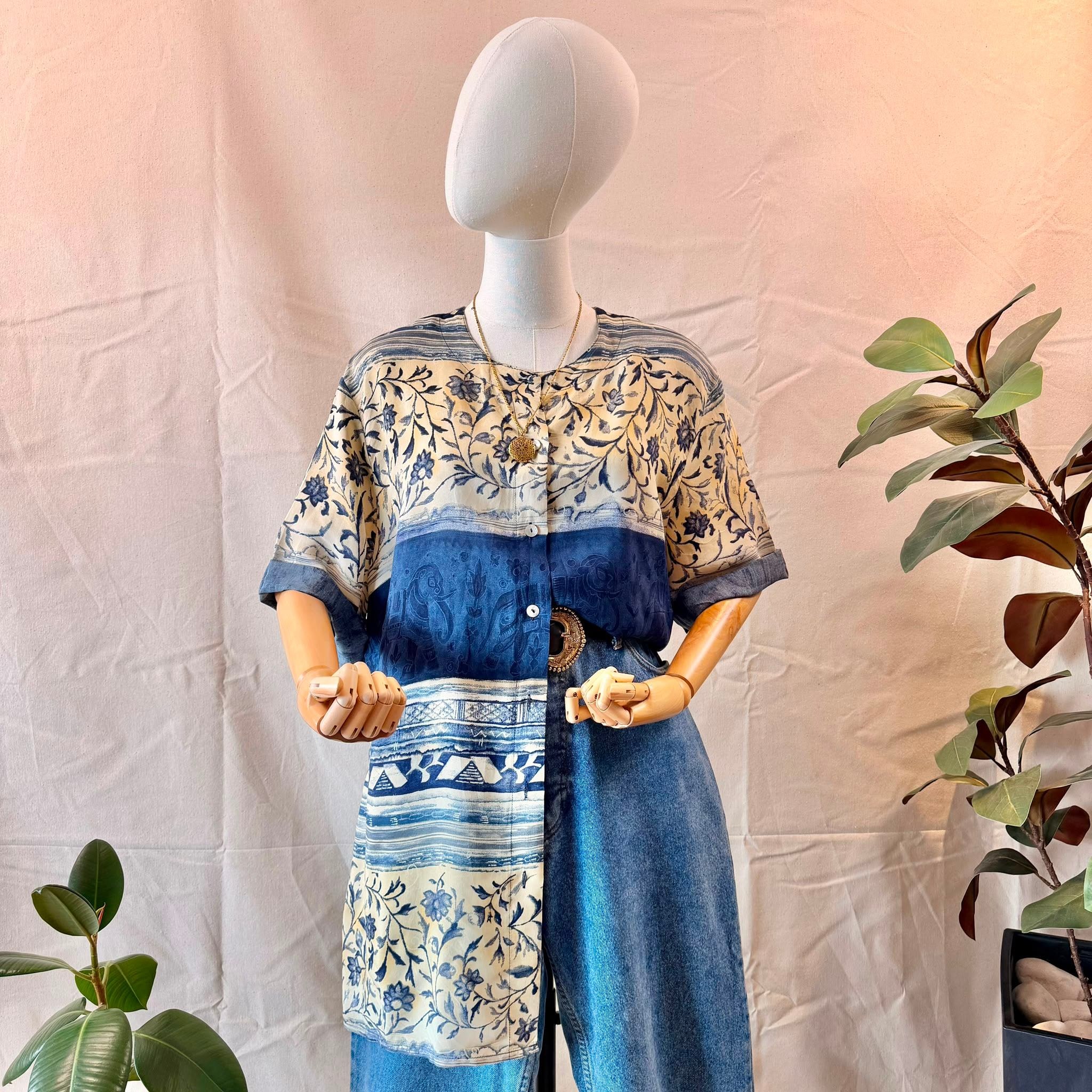 Vintage Oversized Printed Shirt — 2