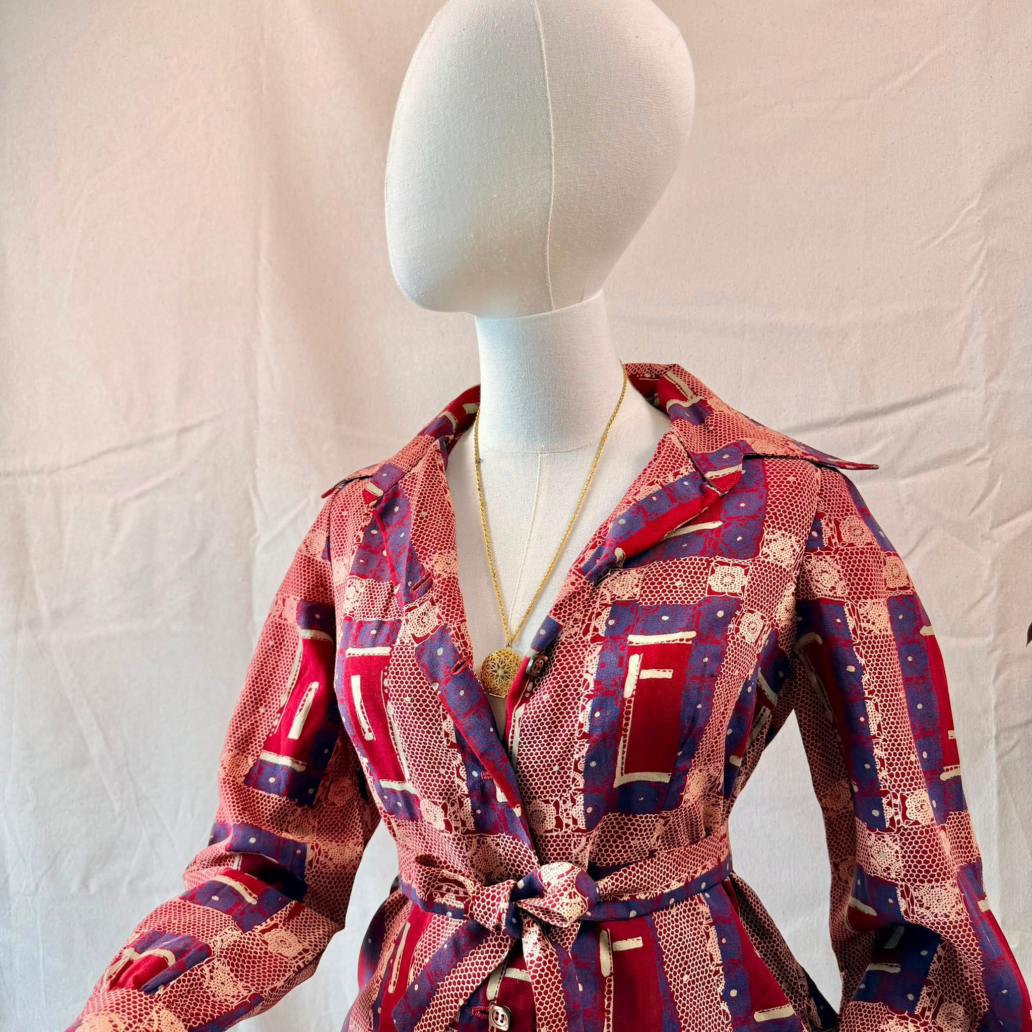 70s Vintage Print Shirt — 3