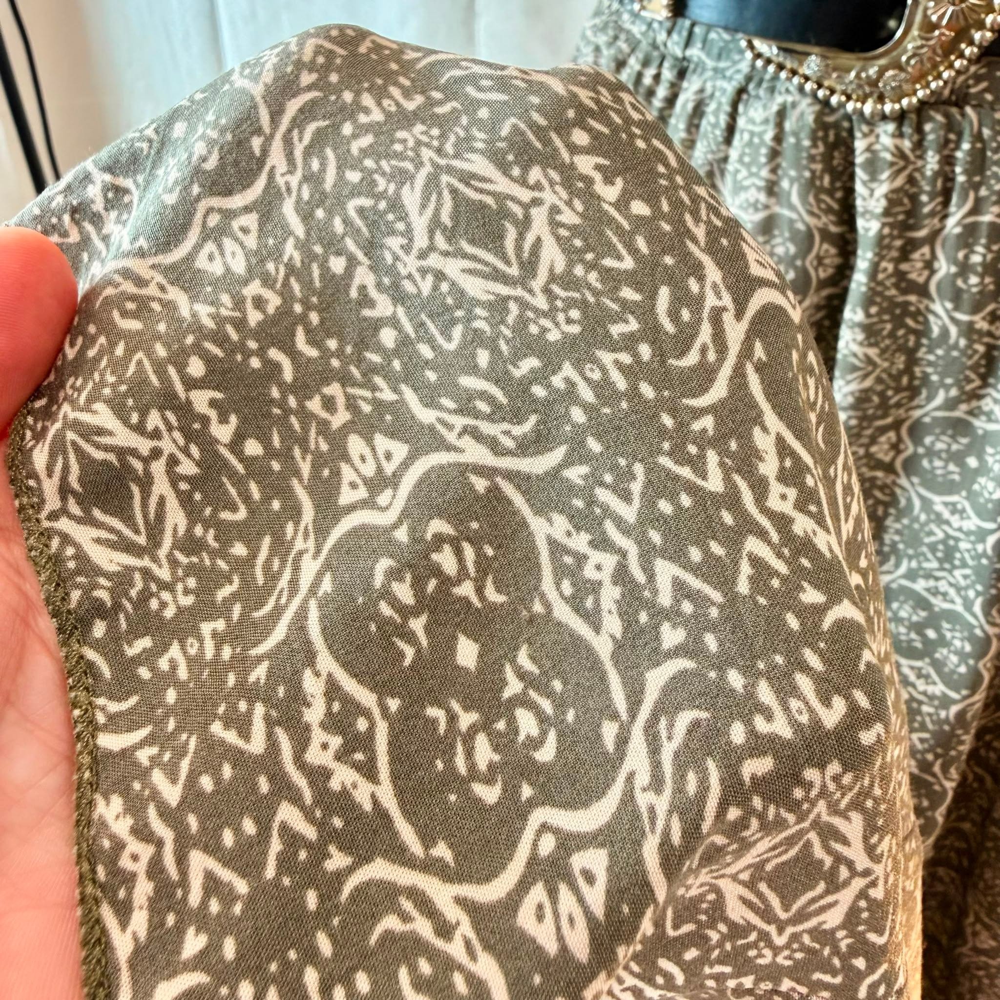 90s Printed Long Skirt — 3